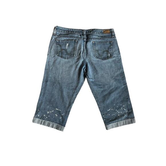 🌻 4/$25 Hydraulic Vintage Denim Distressed Capri Jeans - Picture 2 of 6